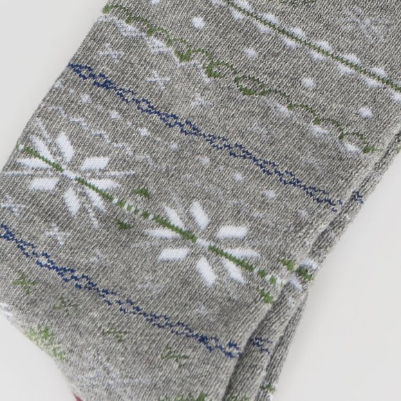 🎄🎄NWT reindeer  Christmas socks- GREY - Picture 3 of 3